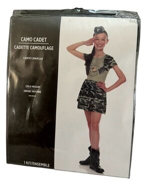 Camp Cadet Costume M 8-10